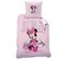 Parure De Lit Imprimée 100% Coton, Disney Home Minnie Shopping 140x200+63x63cm