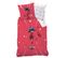 Parure De Lit Imprimée 100% Coton, Miraculous Ladybug Sprint 140x200+63x63cm