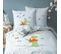 Parure De Lit Imprimée 100% Coton, Le Petit Prince Birds 140x200+63x63cm