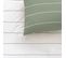 Parure De Lit Imprimée 100% Coton, Stripes 200x200+2x65x65cm