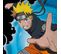 Parure De Lit Imprimée 100% Coton, Naruto Black Clouds 140x200+63x63cm