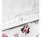 Parure De Lit Imprimée 100% Coton, Disney Home Minnie Flower 140x200+63x63cm