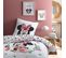 Parure De Lit Imprimée 100% Coton, Disney Home Minnie Flower 140x200+63x63cm