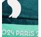 Drap De Plage Imprimé 100% Coton, Paris 2024 Jeux Olympiques Jeux 75x150cm