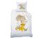 Parure De Lit Imprimée 100% Coton, Disney Home Le Roi Lion Lion Brousse 140x200+63x63cm