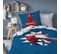 Parure De Lit Imprimée 100% Coton, Spiderman Home Jumping 140x200+63x63cm