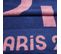 Serviette Jacquard 100% Coton, Paris 2024 Jeux Olympiques Pink City 70x140cm