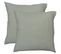 Set De 2 Taies D’oreiller Unies En Coton, Gaze De Coton 50x70cm