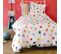 Parure De Lit Imprimée 100% Coton, Wee Blue Bell Amour 140x200+63x63cm