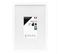 Cadre Photo Wild Blanc 20x30/a4 Cm Avec Passe-partout