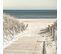 Tableau Sur Toile Descente Vers La Plage 30x30 Cm