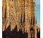 Tableau Sur Verre Synthétique Cathédrale Notre-dame De Strasbourg 90x90 Cm