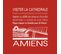 Tableau Sur Toile Amiens Rouge 30x30 Cm