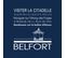 Tableau Sur Toile Belfort Navy 30x30 Cm