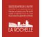 Tableau Sur Toile La Rochelle Rouge 30x30 Cm