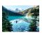 Tableau Sur Toile Lac Turquoise 65x97 Cm