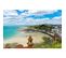 Tableau Sur Toile Plage Du Plat Gousset Granville 45x65 Cm