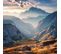 Tableau Sur Toile Canyon Montagne 90x90 Cm