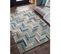 Tapis De Salon Mado En Laine - Bleu Turquoise - 160x230 Cm