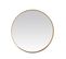 Izïa - Miroir Rond Ø50cm - Couleur - Or