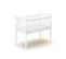 Berceau Cododo Blanc En Bois   Matelas 40x80