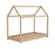 Lit Enfant Cabane 70x140  En Bois