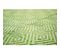 Tapis Design Glaze En Coton - Vert Pistache - 120x170 Cm