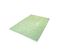 Tapis Design Glaze En Coton - Vert Pistache - 120x170 Cm