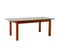 Eden - Table à Manger Rectangulaire Marron Rallonge 160/200cm Bois Mindi