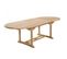 Harris - Salon De Jardin En Bois Teck 8/10 Pers - 1 Table Ovale Extensible 180*240/100 Cm 4 Chaises