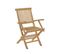 Harris - Ensemble De 2 Fauteuils De Jardin Java En Bois Teck