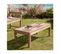 Harris - Table Basse De Jardin Rectangulaire 100x50cm En Bois Teck