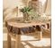 Will - Table Basse Forme Naturelle En Branches De Teck