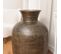 Honore - Vase Alu L53cm H75cm Couleur Laiton Noir Antique Effet Martelé
