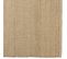 Quentin - Tapis Rectangulaire 160x230cm En Jute Et Coton Beige