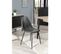 Augustin - Lot De 2 Chaises John Noires