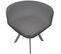 Ensemble Table De Repas et 4 Chaises Design "chest" Gris