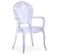 Lot De 2 Chaises Royales "heighness" 108cm Transparent