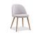 Lot De 4 Chaises Design "morro" 75cm Gris