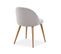 Lot De 4 Chaises Design "morro" 75cm Gris