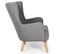 Fauteuil Scandinave "jay" 94cm Gris