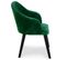 Lot De 2 Fauteuils En Velours "yugnat" 85cm Vert