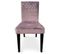 Lot De 2 Chaises Velours "pipam" 82cm Rose