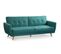 Canapé Scandinave Convertible "garry" 220 cm Bleu Vert