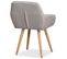 Lot De 20 Fauteuils Scandinaves "dorcy" 82cm Beige