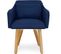 Lot De 20 Fauteuils Design "alan" 70cm Bleu