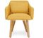 Lot De 20 Fauteuils Design "alan" 70cm Jaune