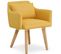 Lot De 20 Fauteuils Design "alan" 70cm Jaune