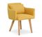 Lot De 20 Fauteuils Design "alan" 70cm Jaune