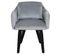 Lot De 20 Fauteuils En Velours "scanda" 70cm Argent